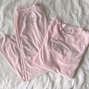 Juicy Couture Baby Pink track suit